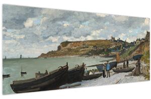 Slika - Claude Monet, Sainte Adresse, reprodukcije (120x50 cm)