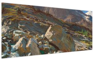 Slika - John Singer Sargent, Simplon Pass, reprodukcije (120x50 cm)