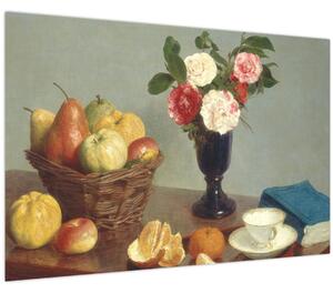 Slika - Henri Fantin-Latour, Still Life, reprodukcije (90x60 cm)