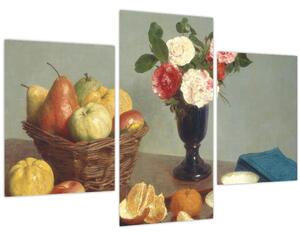 Slika - Henri Fantin-Latour, Still Life, reprodukcije (90x60 cm)