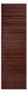 Tamno smeđi tepih od bambusa 60x200 cm – Casa Selección