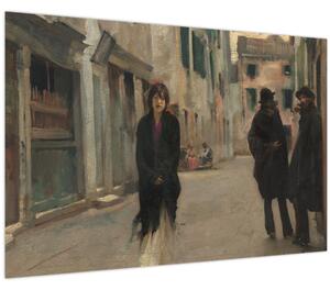 Slika - John Singer Sargent, Street in Venice, reprodukcije (90x60 cm)