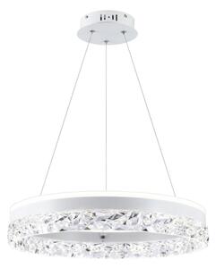 LED Luster na užetu FROZI LED/32W/230V prom. 50 cm bijela