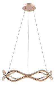 LED Luster na žici VAVE LED/28W/230V roza zlatna