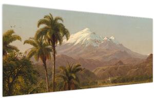 Slika - Frederic Edwin Church, Tamaca Palms, reprodukcije (120x50 cm)