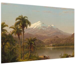 Slika - Frederic Edwin Church, Tamaca Palms, reprodukcije (90x60 cm)