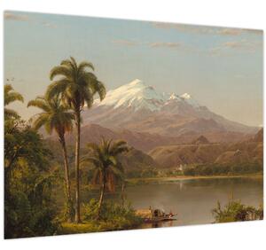 Slika - Frederic Edwin Church, Tamaca Palms, reprodukcije (70x50 cm)