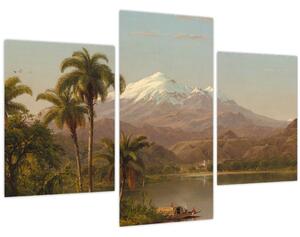 Slika - Frederic Edwin Church, Tamaca Palms, reprodukcije (90x60 cm)