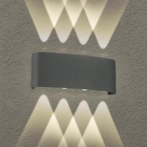 Brilagi - LED Vanjska zidna svjetiljka FLAREBOX LED/8W/230V antracit IP65