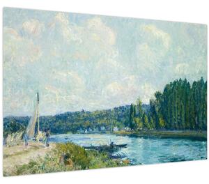 Slika - Alfred Sisley, The Banks of the Oise, reprodukcije (90x60 cm)