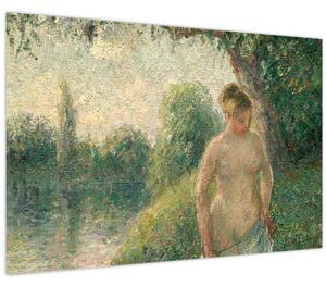 Slika - Camille Pissarro, The Bather, reprodukcije (90x60 cm)