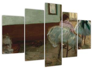 Slika - Edgar Degas, The Dance Lesson, reprodukcije (150x105 cm)