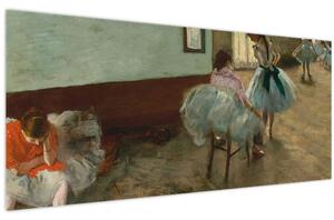 Slika - Edgar Degas, The Dance Lesson, reprodukcije (120x50 cm)