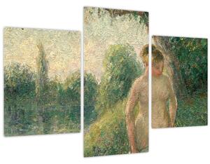 Slika - Camille Pissarro, The Bather, reprodukcije (90x60 cm)