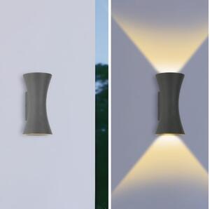 Brilagi - LED vanjsko zidno svjetlo BICON LED/10W/230V antracit IP44
