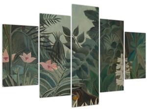 Slika - Henri Rousseau, The Equatorial Jungle, reprodukcije (150x105 cm)