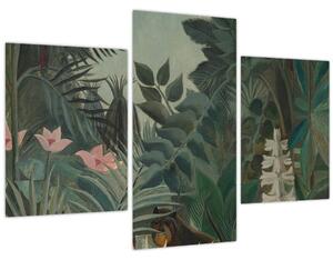 Slika - Henri Rousseau, The Equatorial Jungle, reprodukcije (90x60 cm)