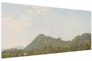 Slika - Simon Denis, View Near Naples, reprodukcije (120x50 cm)