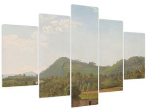 Slika - Simon Denis, View Near Naples, reprodukcije (150x105 cm)