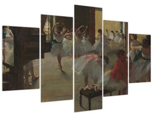 Slika - Edgar Degas, The Dance Class, reprodukcije (150x105 cm)