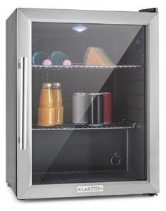 Klarstein Beersafe XL, hladnjak obujma 60 litara, energet. klasa D, staklena vrata, nehrđajući čelik