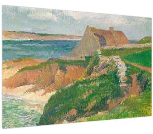 Slika - Henri Moret, The Island of Raguenez, Brittany, reprodukcije (90x60 cm)