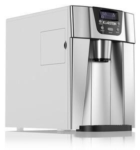 Klarstein ICE VOLCANO 2G, LEDOMAT LED, 12 KG SVAKIH 24 H, 2 L, 6-10 MIN, SREBRNA BOJA