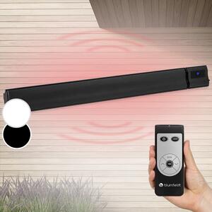 Blumfeldt Cosmic Beam Plus, infracrvena grijalica za terasu, 2400 W, IP44, daljinski upravljač, crni