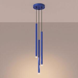 Visilica PASTELO 3P ultramarine plava
