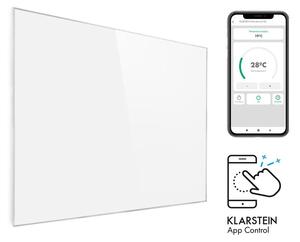 Klarstein Wonderwall 1200 Smart, infracrvena grijalica, 115 x 95 cm, 1200 W, tjedni timer, IP24, bijela