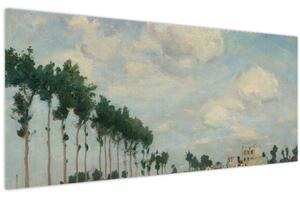Slika - Johan Barthold Jongkind, The Towpath, reprodukcije (120x50 cm)