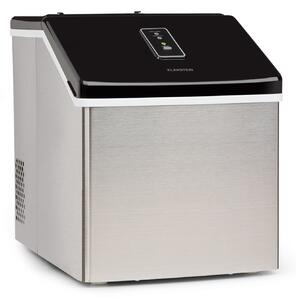 Klarstein Clearcube, ledomat, 13 kg / 24 h, nehrđajući čelik, crna