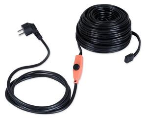Waldbeck Flow wire, kabel za zaštitu protiv smrzavanja, 18 m, termostat, IP68