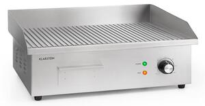 Klarstein Grillmeile 3000R, električni roštilj, 3000 W, grill ploča, 54,5 x 35 cm, rebrasti