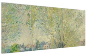 Slika - Claude Monet, The Willows, reprodukcije (120x50 cm)