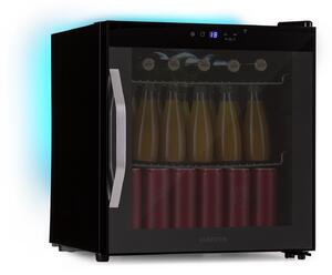Klarstein Coachella 50 Smart, hladnjak, 50 l, WiFi funkcija, pozadinsko osvjetljenje, inox