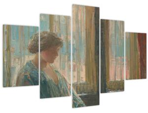 Slika - Childe Hassam, The New York Window, reprodukcije (150x105 cm)