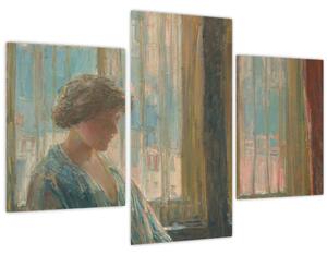 Slika - Childe Hassam, The New York Window, reprodukcije (90x60 cm)