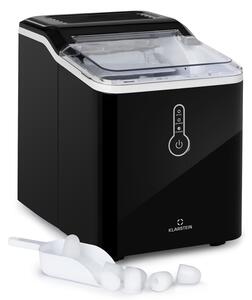 Klarstein Chillout, ledomat, okrugli komadi leda, 12 kg / 24 sata, spremnik za vodu: 1,5 l, crna
