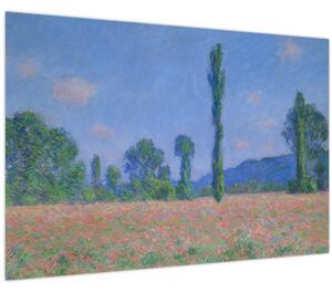 Slika - Claude Monet, Poppy Field (Giverny), reprodukcije (90x60 cm)