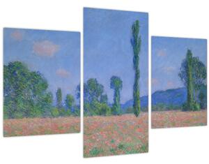 Slika - Claude Monet, Poppy Field (Giverny), reprodukcije (90x60 cm)