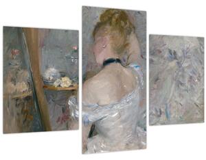 Slika - Berthe Morisot, Woman at Her Toilette, reprodukcije (90x60 cm)