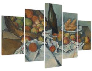 Slika - Paul Cezanne, The Basket of Apples, reprodukcije (150x105 cm)