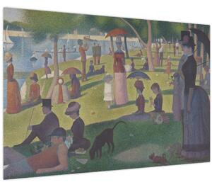 Slika - Georges Seurat, A Sunday on La Grande Jatte, reprodukcije (90x60 cm)