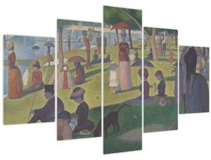 Slika - Georges Seurat, A Sunday on La Grande Jatte, reprodukcije (150x105 cm)