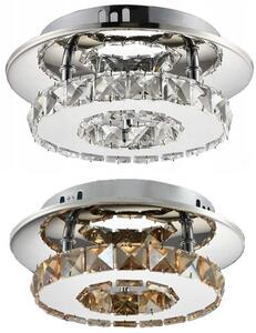 Stropna svjetiljka Kristalna Glamur 8W APP407-C APP408-C