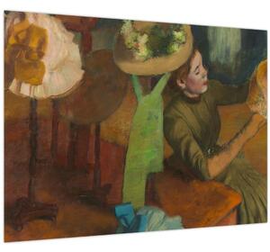 Slika - Edgar Degas, The Millinery Shop, reprodukcije (70x50 cm)