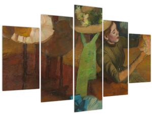 Slika - Edgar Degas, The Millinery Shop, reprodukcije (150x105 cm)