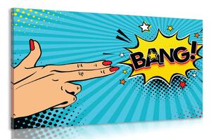 Slika s pop art motivom - BANG!