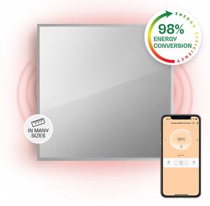 Klarstein La Palma 500 pametni grijač 2 u 1 infracrveni konvektor 60x60cm 500W ogledalo prednje